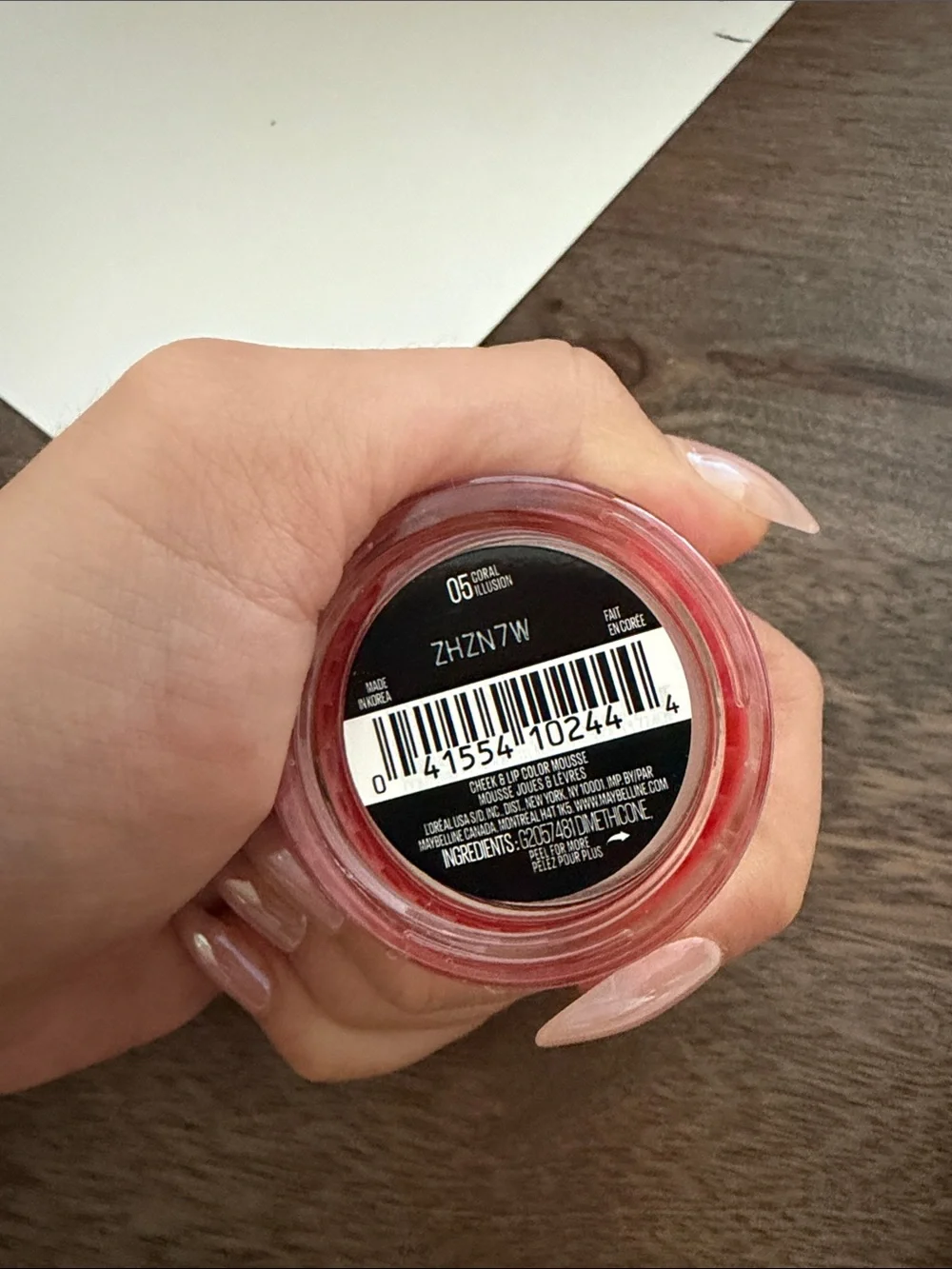 Maybelline Cloudtopia No5 Coral Illusion